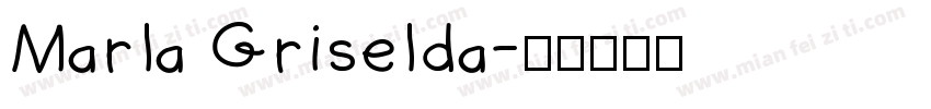 Marla Griselda字体转换